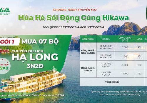 MÙA HÈ SÔI ĐỘNG CÙNG HIKAWA
