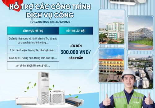  🎉 HIKAWA TRIỂN KHAI CHƯƠNG TRÌNH HỖ TRỢ CÁC CÔNG TRÌNH DỊCH VỤ CÔNG