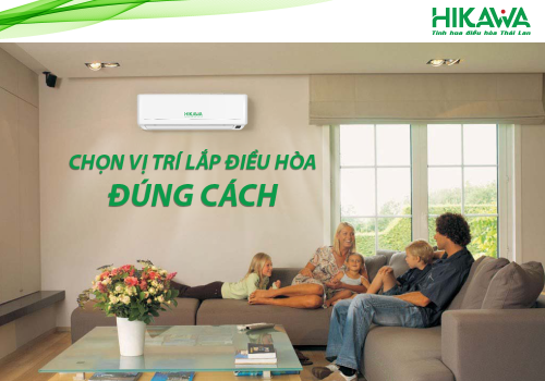Mẹo chọn vị trí lắp đặt điều hòa đúng cách