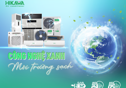 Cùng HIKAWA chung tay giảm thiểu rác thải từ điều hòa