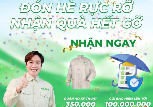 ƯU ĐÃI HIKAWA: ĐÓN HÈ RỰC RỠ - NHẬN QUÀ HẾT CỠ