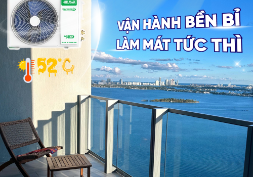 Vận hành bền bỉ - Làm mát tức thì