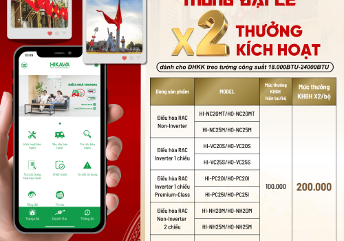  🇻🇳 MỪNG ĐẠI LỄ - X2 THƯỞNG KÍCH HOẠT