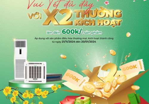 🤑 HÁI LỘC ĐẦU NĂM, X2 TIỀN THƯỞNG KÍCH HOẠT BẢO HÀNH CÙNG HIKAWA! 🌟  