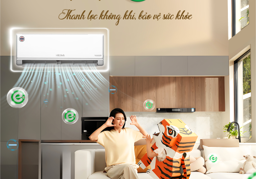 Công nghệ Eion độc quyền: Khí sạch trong lành - An yên khỏe mạnh