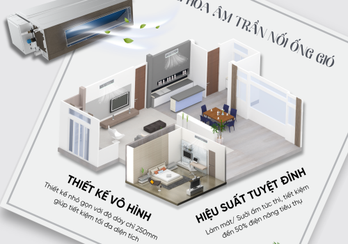 Điều hòa âm trần nối ống gió HIKAWA: Kiến Tạo Không Gian, Xứng Tầm Đẳng Cấp Bằng Giải Pháp Điều Hòa “Vô Hình”