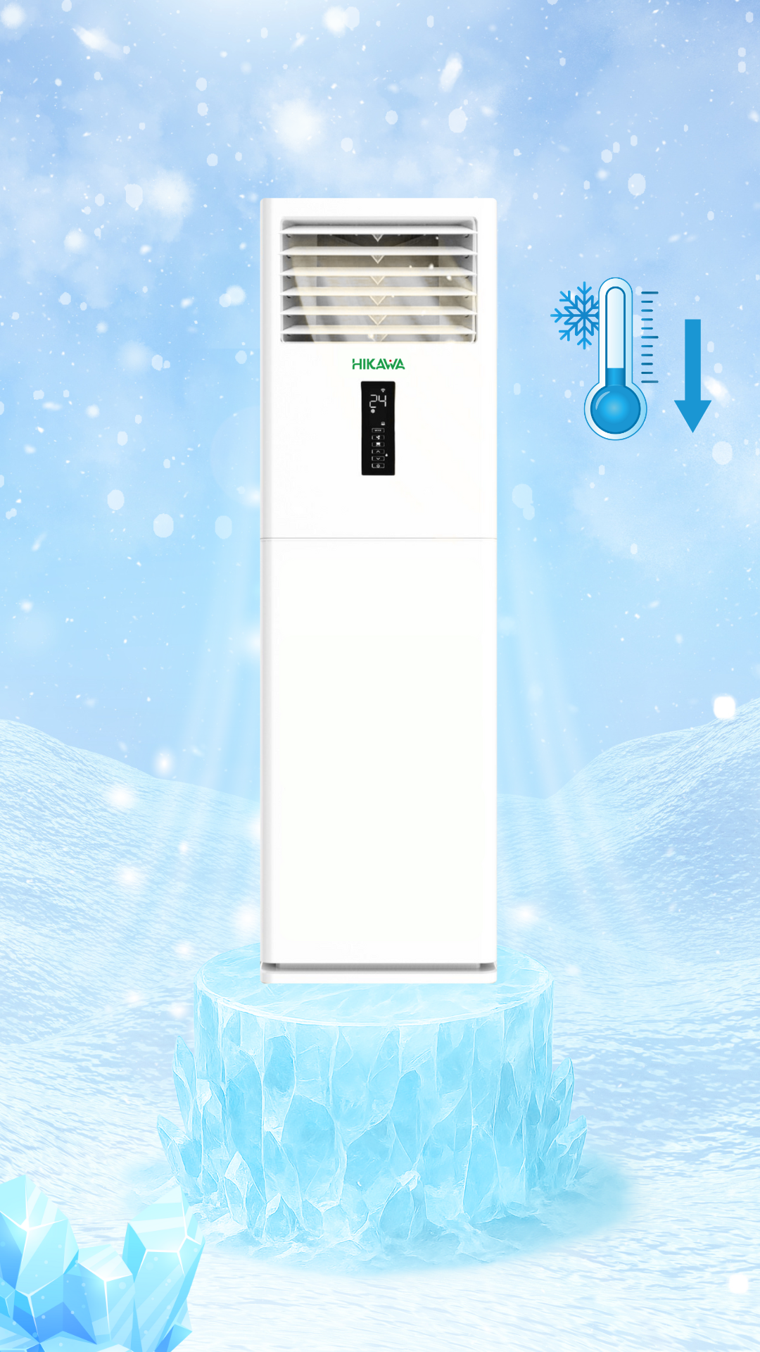 Ảnh tủ đứng HIKAWA