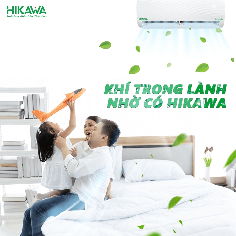 iều hòa hikawa phòng ngủ