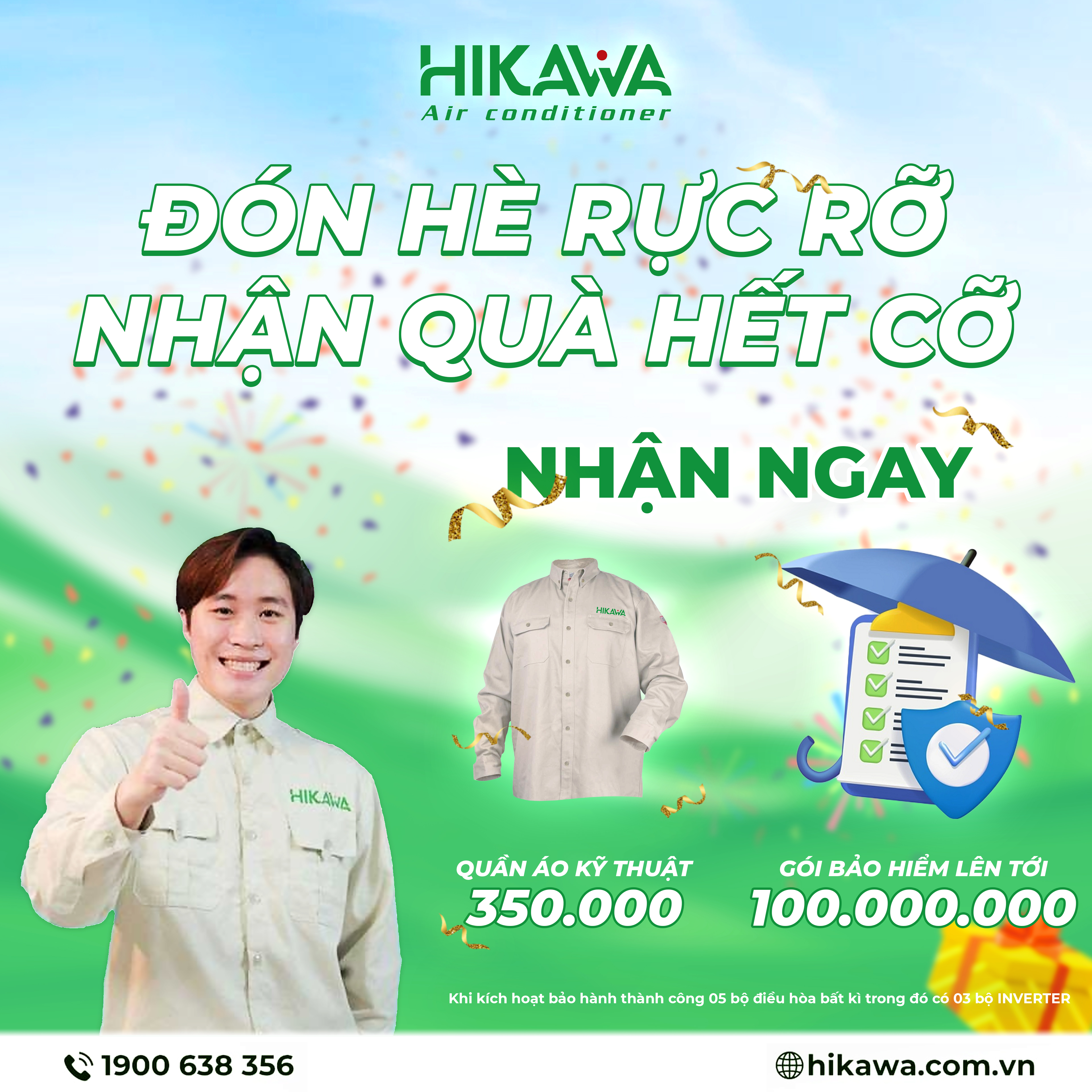 hikawa khuyến mãi tháng 4
