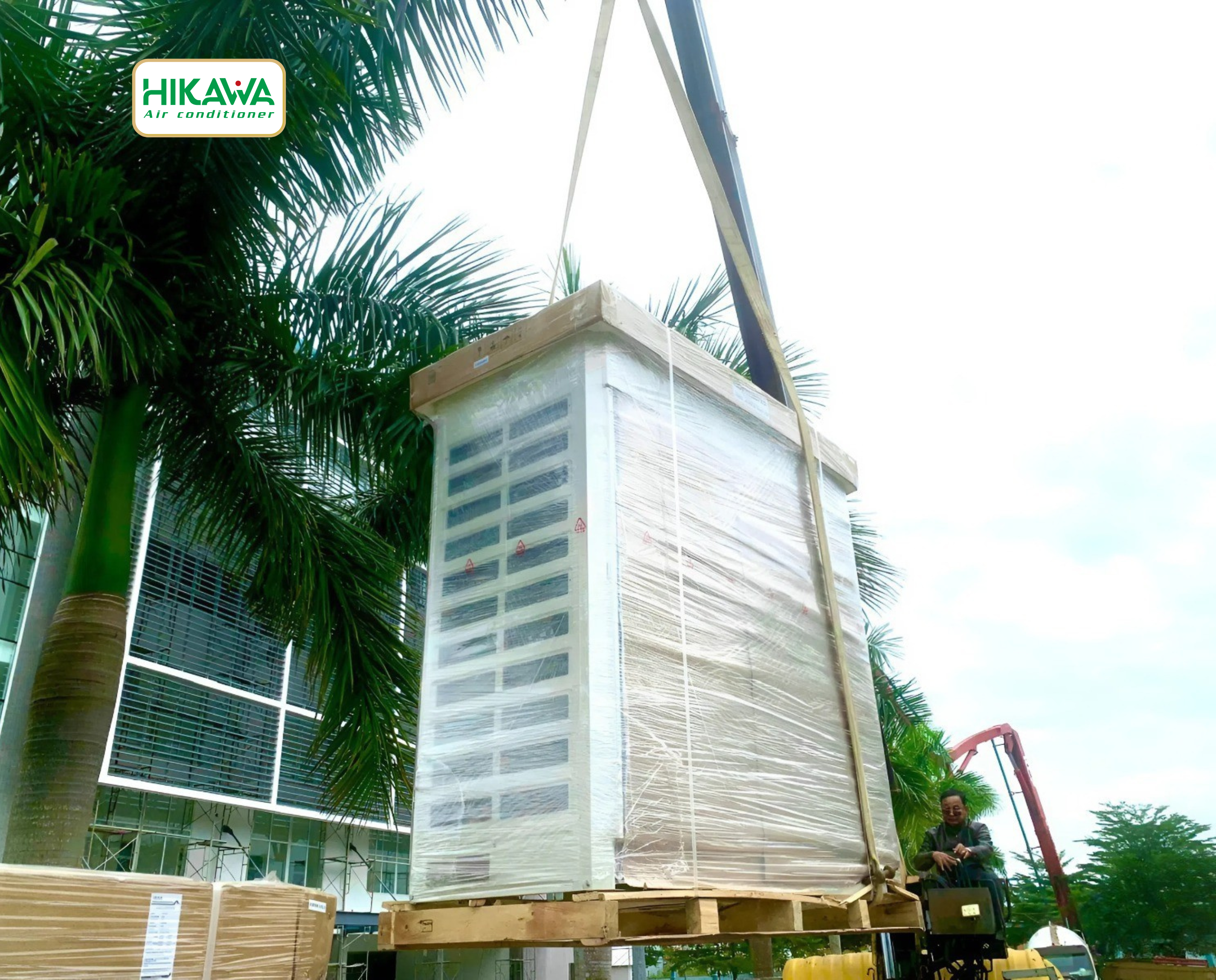 bàn giao điều hòa trung tâm