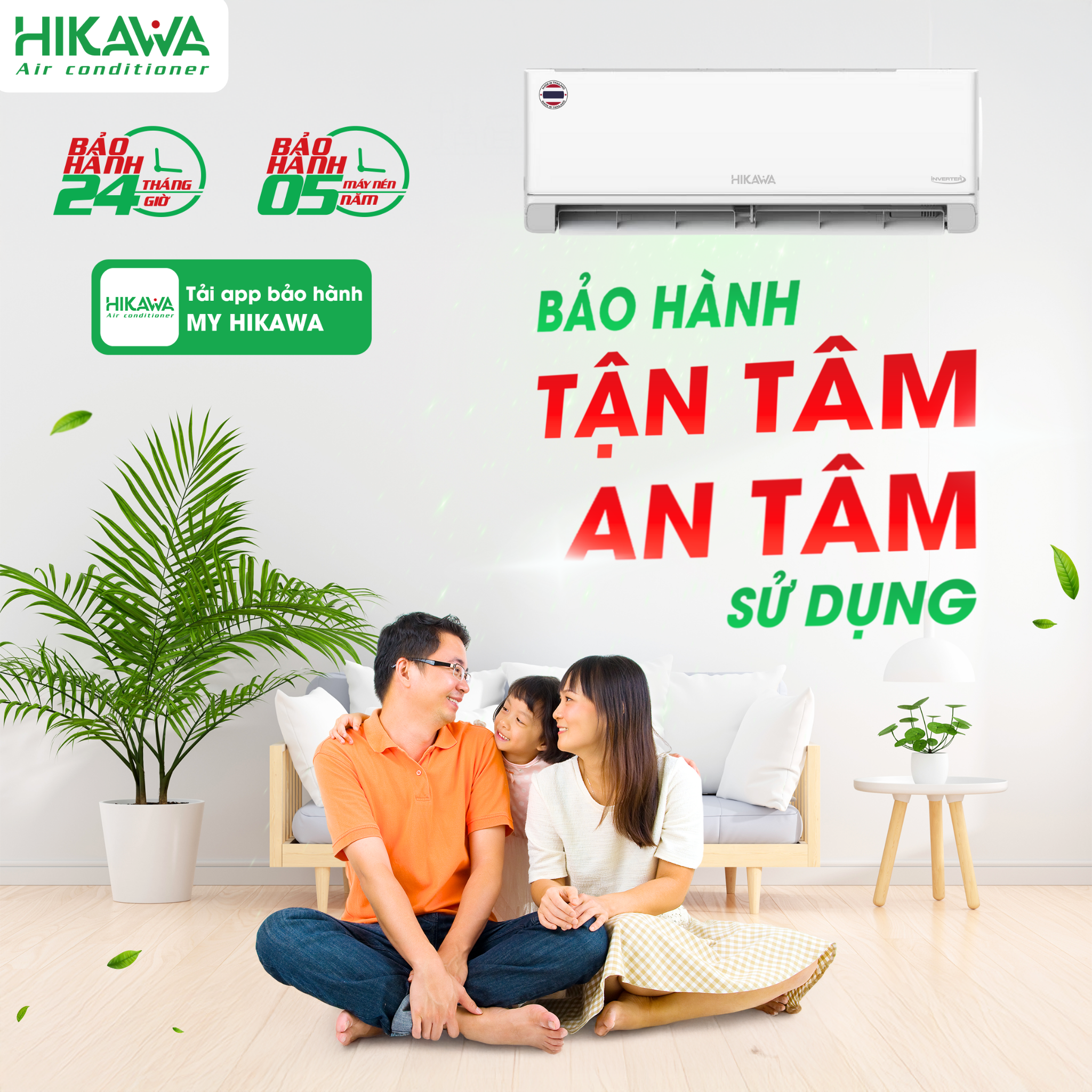 bảo hành tận tâm