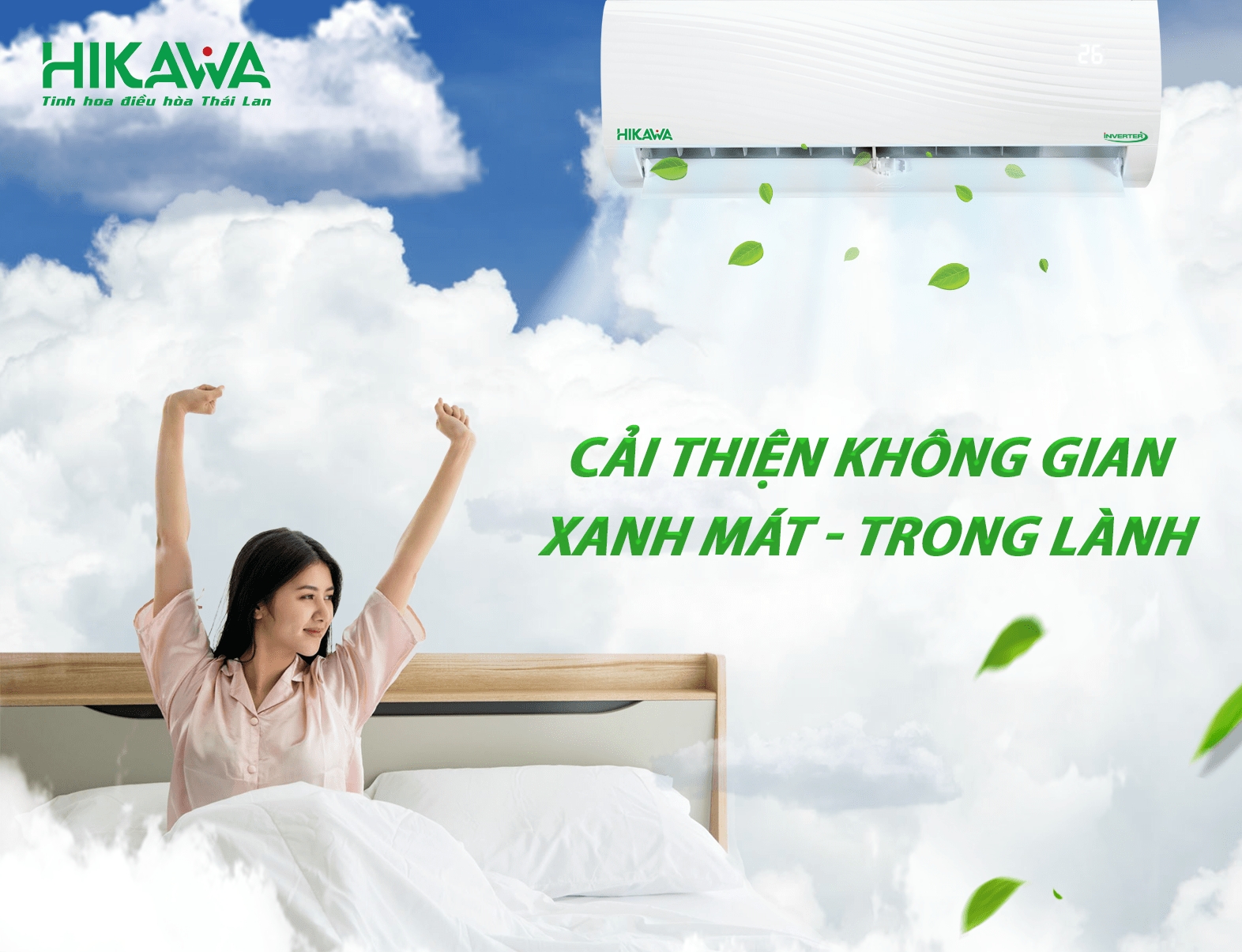 chế độ fan ở điều hòa hikawa