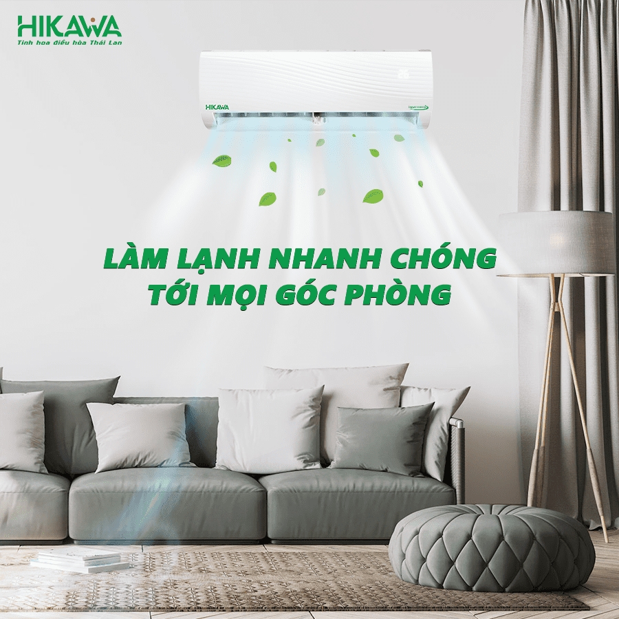 chế độ turbo điều hòa hikawa