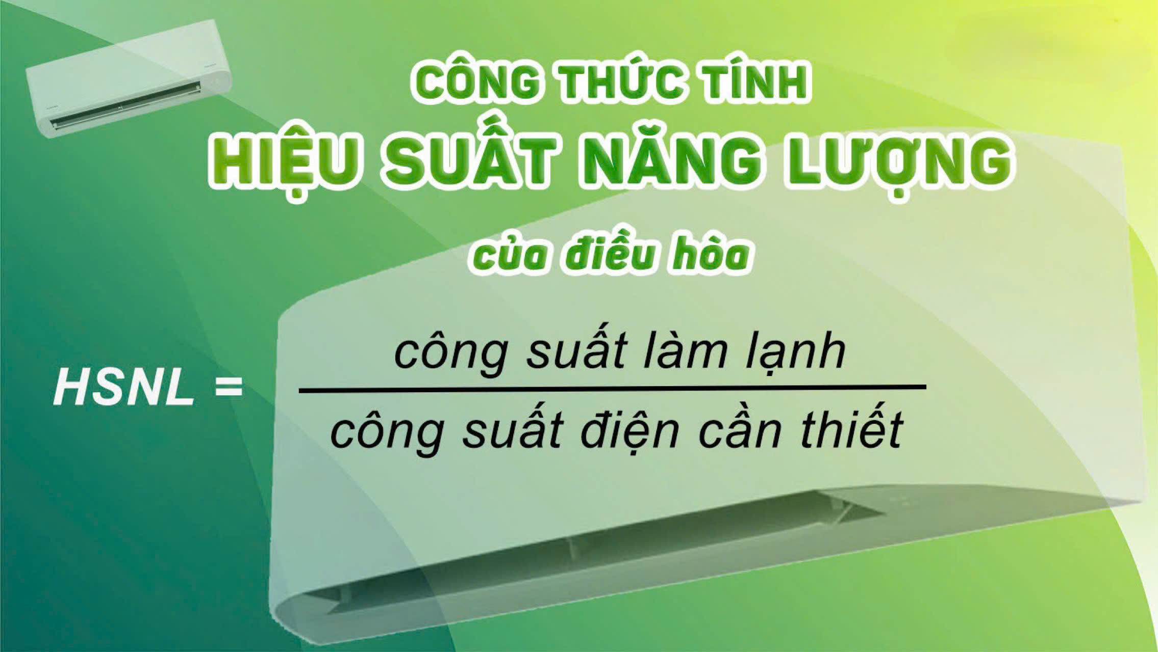 chỉ số eer và seer