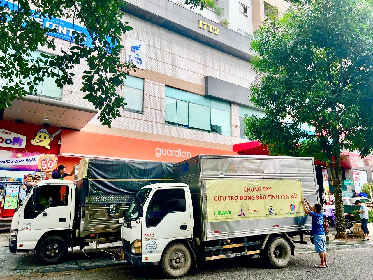 hikawa chung tay cứu trợ đồng bào Yên Bái