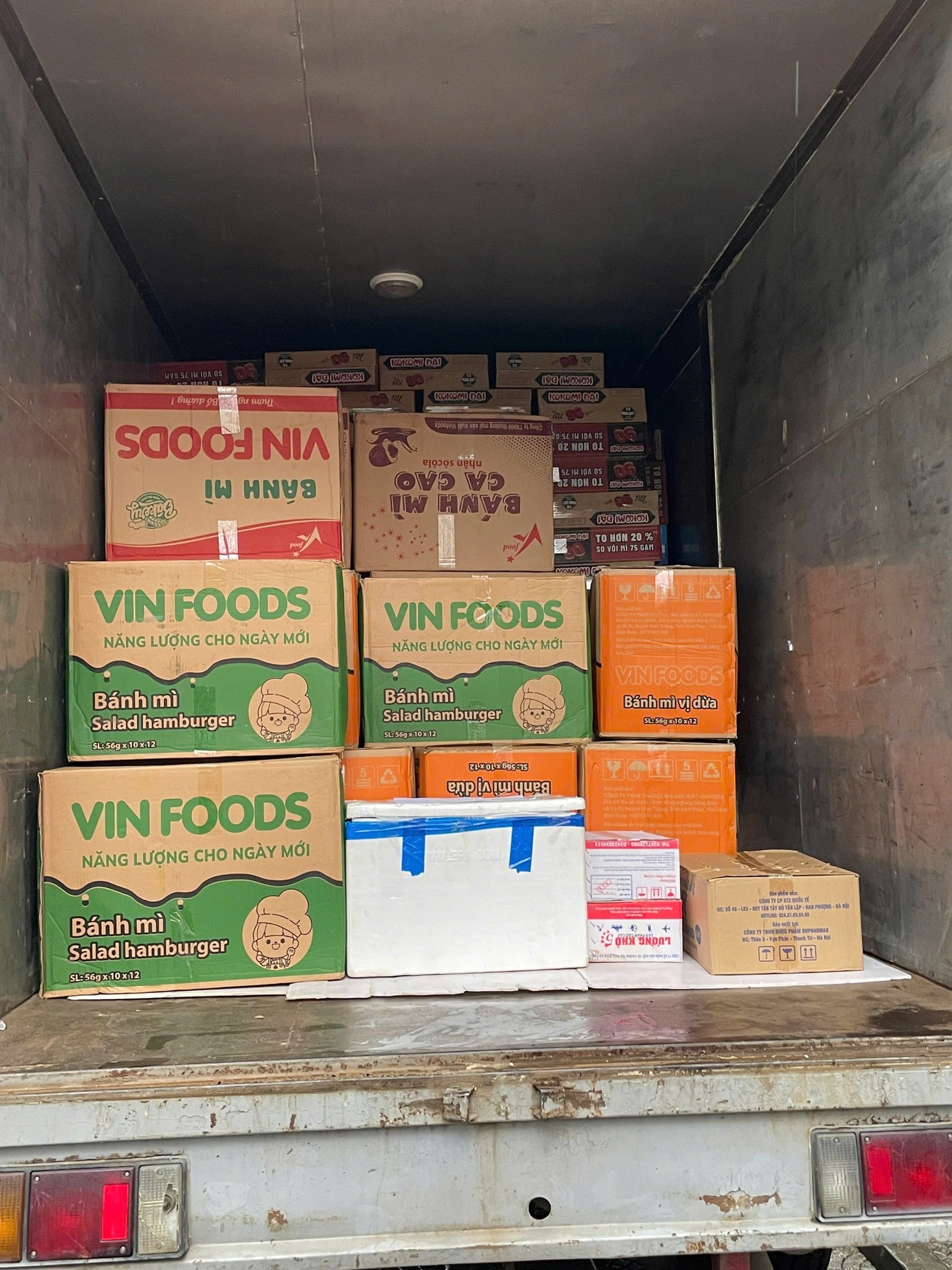 hikawa hỗ trợ đồ ăn cho người dân tỉnh Yên Bái