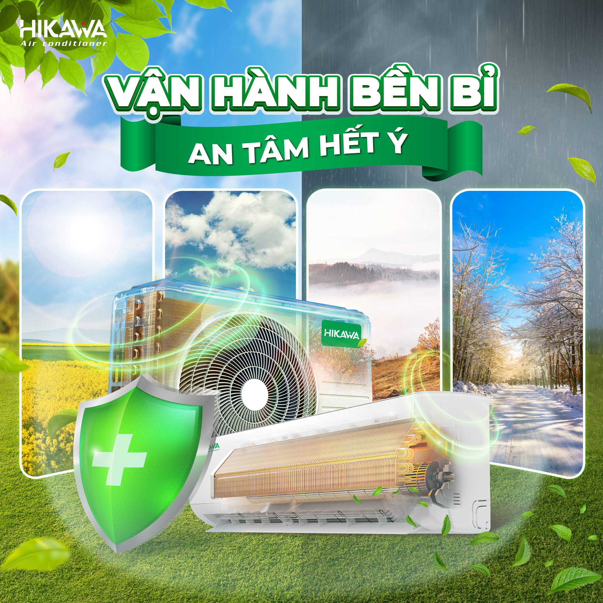 hoạt động bền bỉ cùng hikawa