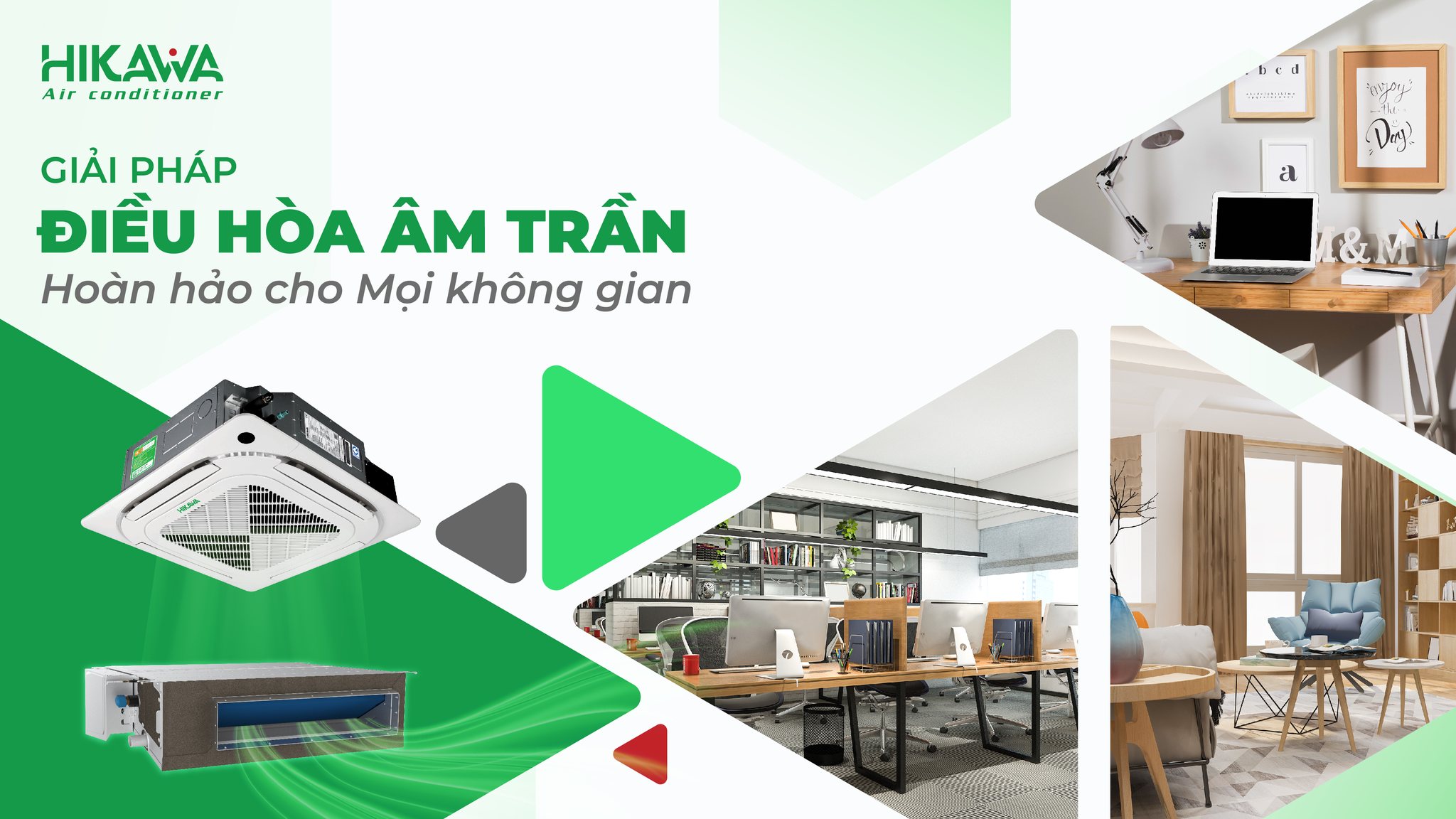 iều hòa hikawa phù hợp với mọi không gian sống