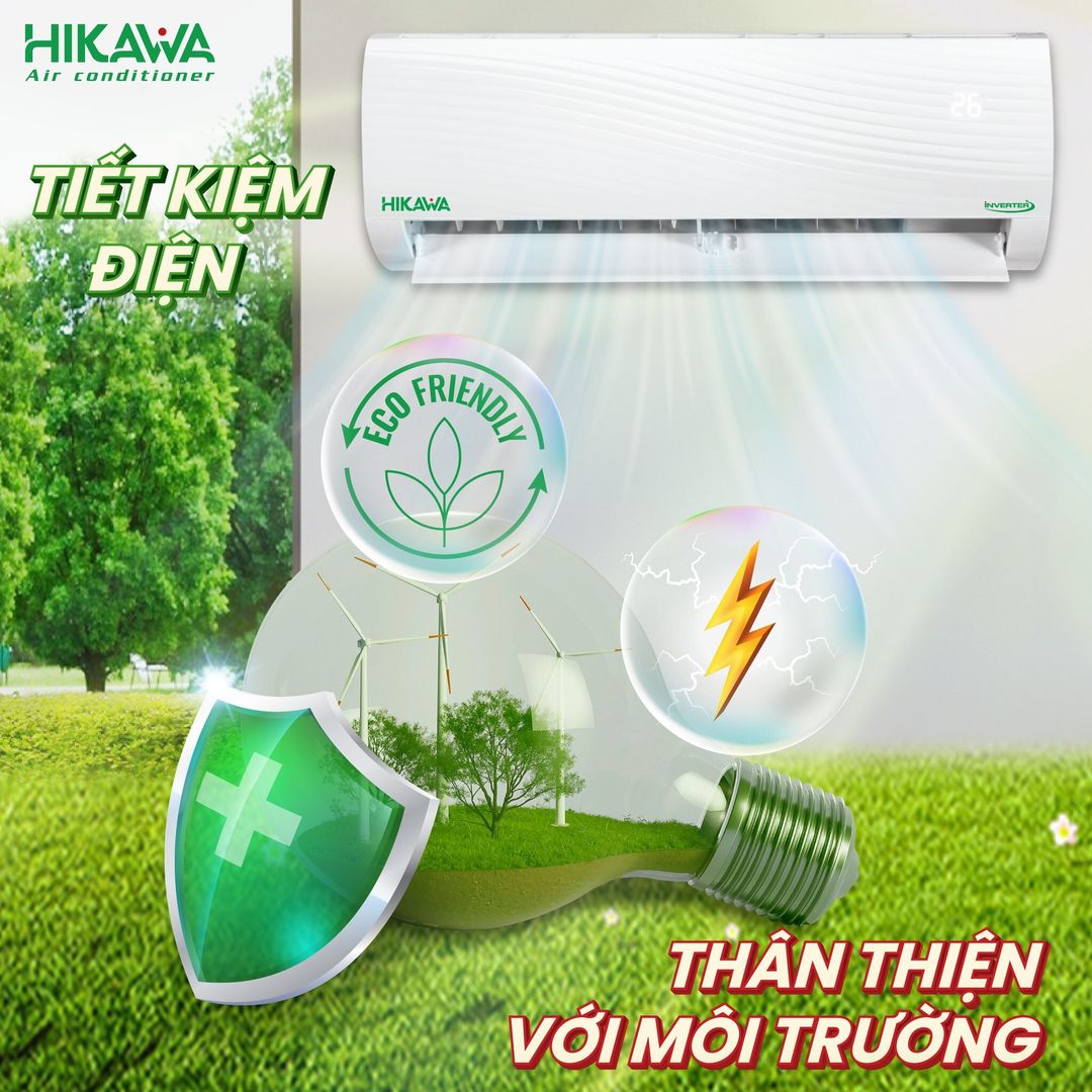 iều hòa 1 ngựa thân thiện với môi trường