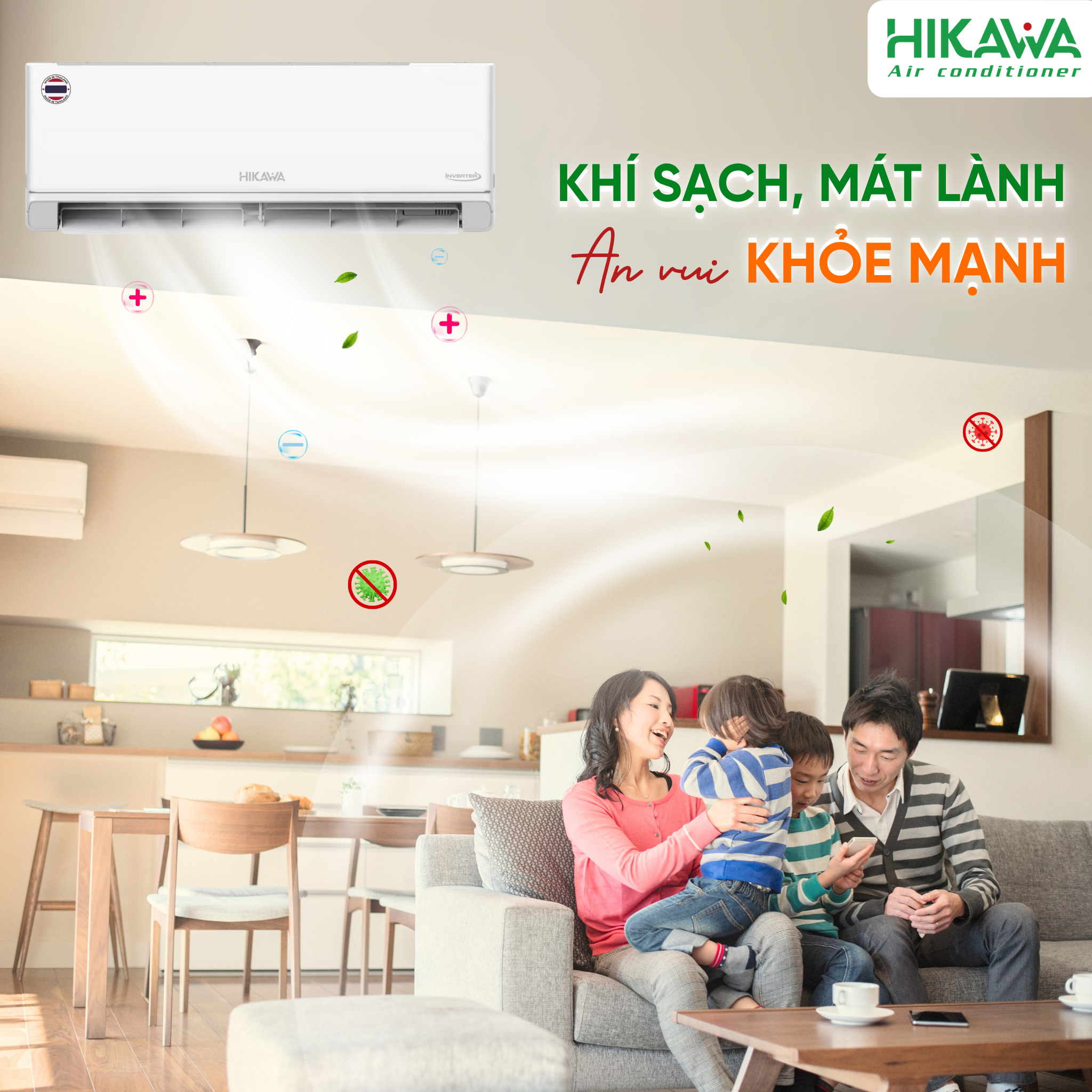 pc i khí sạch mát lành