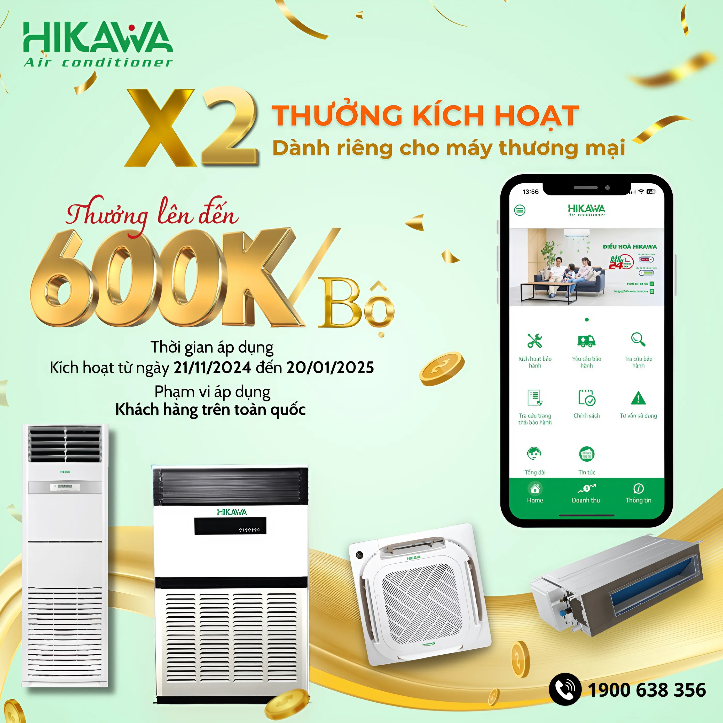 tăng mức thưởng khbh